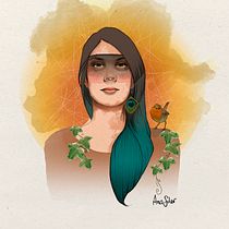 Mi proyecto del curso: Técnicas de ilustración con acuarela digital. Un progetto di Illustrazione tradizionale, Illustrazione digitale, Pittura ad acquerello, Disegno di ritratti e Disegno digitale di Ana María Soler Lajarín - 02.07.2023