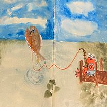 My project for course: Creative Watercolor Sketching for Beginners. Traditional illustration, Sketching, Creativit, Drawing, Watercolor Painting, and Sketchbook project by Wyatt Dietrich - 07.02.2023