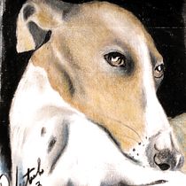Meu projeto do curso: Retrato criativo em chiaroscuro com lápis. Un projet de Illustration traditionnelle, Dessin au cra, on, Dessin de portrait, Dessin artistique, Dessin aux cra , et ons de couleur de rvertulo - 02.07.2023