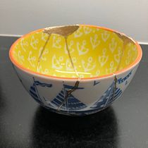 My project for course: Introduction to Kintsugi: Repair Your Pottery with Gold. Arts, Crafts, Fine Arts, Ceramics, and DIY project by melanienan - 07.03.2023