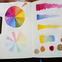 My project for course: Exploratory Sketchbook: Find Your Drawing Style. Un proyecto de Ilustración tradicional, Bocetado, Creatividad, Dibujo, Pintura a la acuarela, Sketchbook y Pintura gouache de joan.gooding1 - 13.07.2023