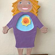My project for course: Paper Mache for Beginners: Sculpt a Colorful Character. Traditional illustration, Character Design, To, Design, Art To, s, and Creating with Kids project by bv8s8mdxrq - 07.03.2023