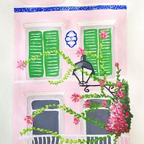 Mon projet du cours : Techniques de gouache pour l'illustration. Traditional illustration, Sketching, Creativit, Drawing, Watercolor Painting, Sketchbook, and Gouache Painting project by cazenave.pauline - 07.03.2023
