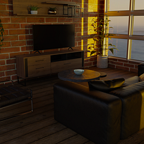 My project for course: Interior Design from Start to Finish. Projekt z dziedziny Architektura wnętrz, Projektowanie wnętrz, Dekoracja wnętrz i Projektowanie przestrzeni użytkownika Sofija Savevska - 04.07.2023