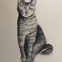 My project for course: Expressive Drawing with Charcoal. Fine Arts, Drawing, Portrait Drawing, and Naturalistic Illustration project by Isabel Peinador - 07.04.2023