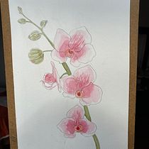 Mi proyecto del curso: Técnicas experimentales de acuarela para principiantes. Traditional illustration, Fine Arts, Watercolor Painting, and Naturalistic Illustration project by dannn0111 - 07.04.2023