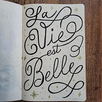 Mi proyecto del curso: Cuaderno tipográfico con lettering manual. Lettering, Esboçado, Criatividade, Desenho, H, Lettering, e Sketchbook projeto de francysm - 04.07.2023