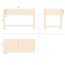 Il mio tavolo di lavoro.. Un progetto di Artigianato, Design e creazione di mobili, Interior design, DIY e Falegnameria  di stefano ghesini - 31.07.2023