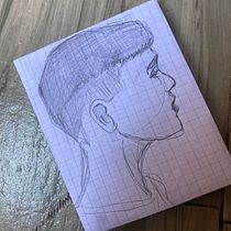 My project for course: Portrait Sketchbooking: Explore the Human Face. Sketching, Drawing, Portrait Drawing, Artistic Drawing, and Sketchbook project by donairebenjamin29 - 07.04.2023