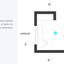 My project for course: Lighting Design for Interior Spaces Ein Projekt aus dem Bereich Architektur, Innenarchitektur, Beleuchtungsdesign und Digitale Architektur von Francisco Xavier Villegas Cardona - 05.07.2023