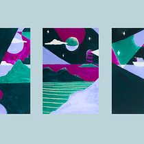 My project for course: Gouache and Collage Techniques for Narrative Illustration. Traditional illustration, Painting, Collage, Children's Illustration, and Gouache Painting project by Paula Ambrosio - 07.06.2023