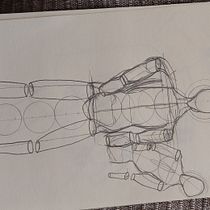 Mi proyecto del curso: Dibujo anatómico para principiantes Ein Projekt aus dem Bereich Bildende Künste, Skizzenentwurf, Bleistiftzeichnung, Zeichnung, Realistische Zeichnung und Anatomische Zeichnung von Diego E - 07.07.2023
