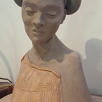 My first Sculpture !!! HOPI SPIRIT GIRL. Sculpture project by kruzkrn - 07.07.2023