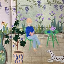 Mijn project van de cursus: Sketchbook om je tekenstijl te verkennen. Un proyecto de Ilustración tradicional, Bocetado, Creatividad, Dibujo, Pintura a la acuarela, Sketchbook y Pintura gouache de Sari Schenkel - 07.07.2023