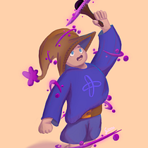 Il mio progetto del corso: Character design con Procreate: crea personaggi di fantasia. Projekt z dziedziny Trad, c, jna ilustracja, Projektowanie postaci, Ilustracja c, frowa, R, sunek c, frow, Malarstwo c i frowe użytkownika Gianmarco Lugaresi - 07.07.2023