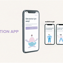 My project for course: App Design: Prototyping for Beginners. Projekt z dziedziny UX / UI, Projektowanie aplikacji mobiln, ch, Projektowanie aplikacji, Projektowanie produktu c i frowego użytkownika Bárbara Cruz - 07.07.2023