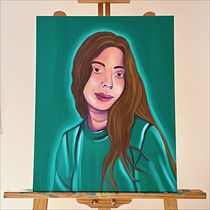 My project for course: Expressive Oil Portraiture: Explore the Alla Prima Technique. Un projet de Beaux Arts, Peinture , et Peinture à l'huile de Bárbara Cruz - 07.07.2023