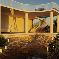My project for course: Rendering Photorealistic 3D Scenes in Blender. Un progetto di 3D, Modellazione 3D, Architettura digitale, Progettazione 3D e ArchVIZ di Sofija Savevska - 08.07.2023