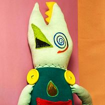 Mi proyecto del curso: Chobi fue. . Een project van Ontwerp van personages, Craft y Speelgoedontwerp van yennysanc - 08.07.2023