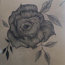 My project for course: Botanical Tattoo Design. Ilustração tradicional, Ilustração digital, Desenho de tatuagens e Ilustração botânica projeto de Dove De La Barra - 08.07.2023