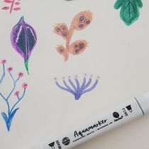 My project for course: Illustration Techniques to Unlock your Creativity. Projekt z dziedziny Design, Trad, c, jna ilustracja,  Sztuki piękne,  Malarstwo, Kreat, wność, Kreat, wne zabaw, z dziećmi i Sketchbook użytkownika miyu_fiona974 - 09.07.2023