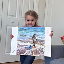My project for course: Painting Realistic Watercolor Landscapes. Fine Arts, Painting, Sketching, Watercolor Painting, and Naturalistic Illustration project by beth.liebert - 07.07.2023
