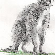 My project for course: Animal Illustration with Charcoal and Ink. Artes plásticas, Desenho, Ilustração com tinta e Ilustração naturalista projeto de Katherine Hall - 09.07.2023