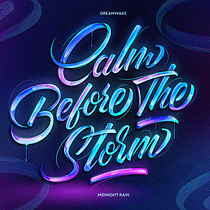 Mi proyecto del curso: Lettering digital en Photoshop con reflejos y colores vivos. Lettering, Lettering digital, Design digital, Lettering 3D, H, e Lettering projeto de eddie_garcia - 07.07.2023