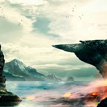 Mi proyecto del curso: Matte Painting: creando mundos fotorrealistas. Photograph, Photograph, Post-production, Photo Retouching, Digital Photograph, Photomontage, and Matte Painting project by sweetbeach - 07.09.2023