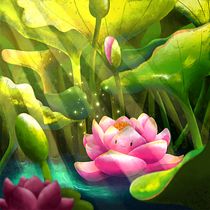 My project for course: Atmospheric Scenes in Procreate: Paint with Color and Light. Ilustração digital projeto de Da Linka - 09.07.2023