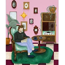 My project for course: Colorful Digital Illustration in Procreate. Un progetto di Illustrazione tradizionale, Disegno, Illustrazione digitale e Disegno digitale di Femke Van de Vivere - 09.07.2023
