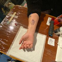 Mi proyecto del curso: Tatuaje para principiantes. Tattoo Design project by Camila Guerrero - 07.09.2023