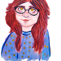 Meu projeto do curso: Retrato artístico em aquarela. Fine Arts, Painting, Watercolor Painting, and Portrait Drawing project by Joice Leal - 07.10.2023