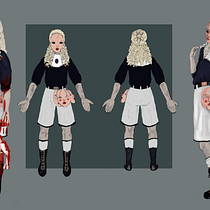 My project for course: Concept Art: Character Design & Worldbuilding Ein Projekt aus dem Bereich Traditionelle Illustration, Design von Figuren, Digitale Illustration, Concept Art, Digitale Zeichnung und Digitale Malerei von spmathioudaki - 03.07.2023