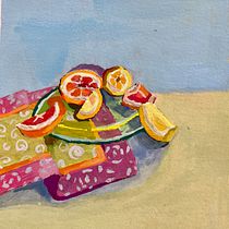 My project for course: Gouache Painting: Create Vibrant Works of Art. Fine Arts, Painting, Color Theor, and Gouache Painting project by Ana Kanashiro - 08.19.2023