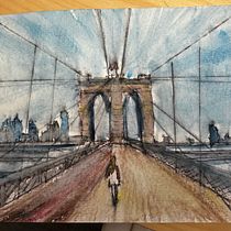 My project for course: Architectural Sketching with Watercolor and Ink. Sketching, Drawing, Watercolor Painting, Architectural Illustration, Sketchbook & Ink Illustration project by bernardocarvalhoaraujo - 07.11.2023