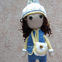 Mi proyecto del curso: Elaboración de muñecas amigurumi románticas Ein Projekt aus dem Bereich H, werk, Spielzeugdesign, Weben, Crochet, Amigurumi und Textildesign von gladisbeta1948 - 07.07.2023