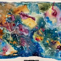 Mijn project van de cursus: Moderne aquareltechnieken. Un progetto di Illustrazione tradizionale, Belle arti, Pittura e Pittura ad acquerello di Ingrid Bracke - 11.07.2023