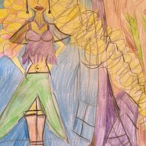 Repunzel Gets Rescued. Traditional illustration, Digital Illustration, Portrait Drawing, Digital Drawing, and Digital Painting project by Sarah Oakerson - 07.11.2023