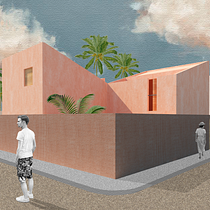 Mi proyecto del curso: Representación gráfica de proyectos arquitectónicos. Un projet de Architecture, Design graphique, Architecture d'intérieur, Design d'intérieur, Pa, sagisme, Collage, Architecture numérique et Illustration architecturale de Natanael Guarneros - 11.07.2023