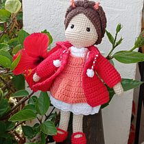 Mi proyecto del curso: Amigurumi: diseño de ropa, pelo y complementos. Un proyecto de Artesanía, Diseño de juguetes, Tejido, Crochet, Amigurumi y Diseño textil de patrancas - 12.07.2023