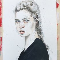 Mój projekt z kursu: Portret akwarelowy na bazie fotografii . Un projet de Illustration traditionnelle, Aquarelle , et Dessin de portrait de Greg - 01.06.2023