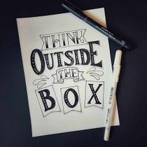 My project for course:  Intro to Hand-Lettering for Inspirational Quotes. T, pograph, Calligraph, Lettering, T, pograph, Design, H, and Lettering project by Janne Jensen - 07.13.2023