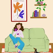 Mi proyecto del curso: Ilustración digital colorida en Procreate. Un progetto di Illustrazione tradizionale, Disegno, Illustrazione digitale e Disegno digitale di Margarita Colombo hiriart - 13.07.2023