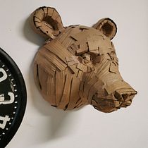 My project for course: Cardboard Sculptures for Beginners. Character Design, Arts, Crafts, Fine Arts, and Sculpture project by jeznanoga - 07.13.2023