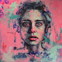 Mi proyecto del curso: Técnicas experimentales de retrato al óleo  by Corey Moortgat. Artes plásticas, Pintura, e Pintura a óleo projeto de brushstrokesbycorey - 14.07.2023