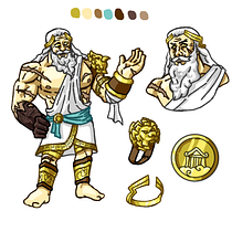 Mi proyecto del curso: Introducción al diseño de personajes para animación y videojuegos. Un projet de Illustration traditionnelle, Animation, Conception de personnages, Jeux vidéo , et Conception de jeux vidéo de Rich Frs - 13.07.2023