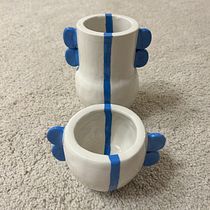 Il mio progetto del corso: Creazione di ceramiche con pattern colorati. Ilustração tradicional, Design de acessórios, Artesanato, Artes plásticas, e Cerâmica projeto de Elena Nicolini - 02.10.2023