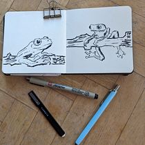 Mi proyecto del curso: Sketching diario como inspiración creativa. Traditional illustration, Sketching, Creativit, Drawing, and Sketchbook project by Celia - 07.13.2023