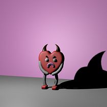 Mi proyecto del curso: Angry Heart. Projekt z dziedziny 3D i Animowana Ilustracja użytkownika Denise Lagos - 15.07.2023
